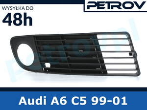 Audi A6 C5 99-01, Atrapa kratka zderzaka PRAWA