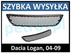 Dacia Logan 04-09, Atrapa kratka zderzaka ŚRODEK