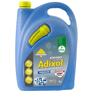 Płyn do spryskiwaczy ORGANIKA - Adixol zimowy -21'C 4L
