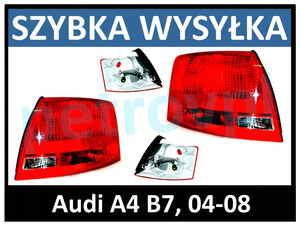 Audi A4 B7 04-08, Lampa tylna Kombi nowa L+P kpl