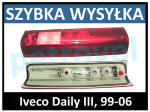 Iveco Daily III 99-06, Lampa tylna BUS nowa ORYG. PRAWA