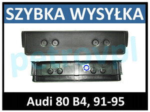 Audi 80 B4 91-94, Wspornik tablicy rejestracyjnej