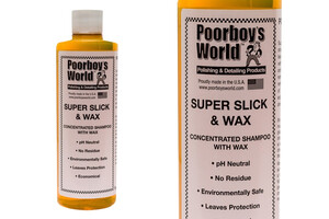 Szampon z woskiem POORBOY'S - Super Slick Wax 473ml