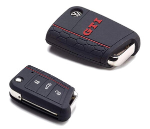 Etui na kluczyk z 3-przyciskami VW Golf 7 MK7 GTi design oryginał ASO