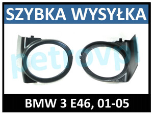 BMW 3 E46 01-, Atrapa kratka zderzaka M-pakiet P