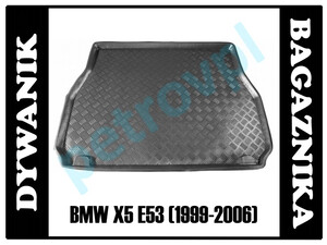 BMW X5 E53 99-06, Dywanik MATA wkład bagażnika BM
