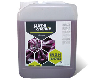 Mycie felg PURE CHEMIE - Iron Remover 5L efekt krwawienia