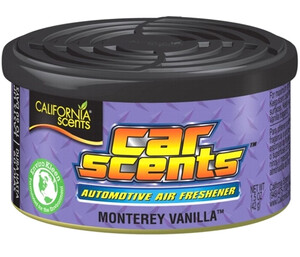 CALIFORNIA CAR SCENTS - zapach wanilii - MONTEREY VANILLA