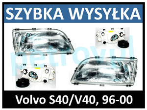 Volvo S40/V40 96-00, Reflektor lampa nowa L+P kpl