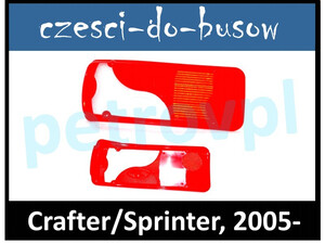 VW Crafter/Sprinter, Klosz lampy SKRZYNIA LEWY