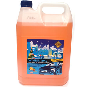 Płyn do spryskiwaczy ORGANIKA - Adixol zimowy pomarańcza cynamon -21'C 4L