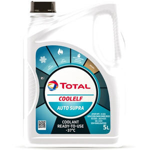 Płyn chłodniczy TOTAL - Coolelf AutoSupra do -37'C gotowy 1L
