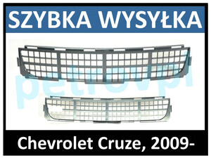 Chevrolet Cruze 09-, Atrapa kratka zderzaka ŚRODEK