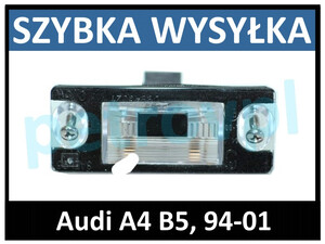 Audi A4 B5 94-01, Lampka tablicy rejestrac. SEDAN