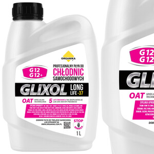 Płyn co chłodnic ORGANIKA - Glixol G12/G12+ LongLife -37'C 1L
