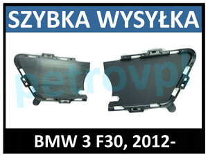 BMW 3 F30 12-, Atrapa kratka zderzaka wewn M LEWA