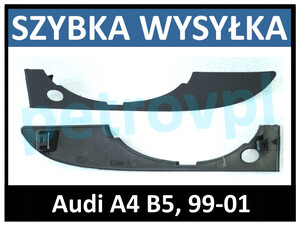 Audi A4 B7 04-08, Ramka halogenu wewn. dolna LEWA