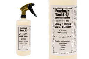Mycie felg POORBOY'S - Spray & Rinse Wheel Cleaner 946ml