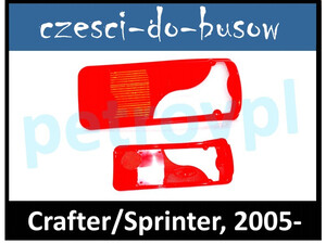 VW Crafter/Sprinter, Klosz lampy SKRZYNIA PRAWY