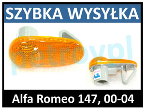 Alfa Romeo 147 00-04, Migacz kierunek żółty L=P