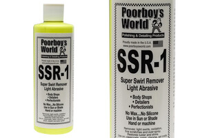 Pasta polerska POORBOY'S - SSR 1 Light Abrasive Swirl Remover 473ml