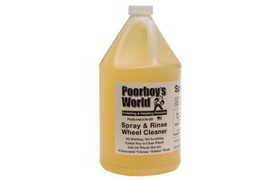 Mycie felg POORBOY'S - Spray & Rinse Wheel Cleaner 3,8L