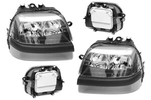 Fiat Doblo 01-05, Reflektor lampa nowa H1+H7 L+P kpl