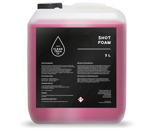 Czyszczenie tapicerki / dywaników CleanTech - Shot Foam 5L