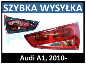 Audi A1 2010-, Lampa tylna tył LED nowa PRAWA