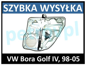 VW Bora/Golf IV, Podnośnik szyby ELE tył LEWY