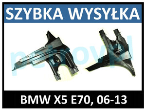 BMW X5 E70 06-, Mocowanie ŚLIZG błotnika P PRAWY