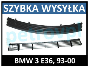 BMW 3 E36 93-00, Atrapa kratka zderzaka ŚRODEK