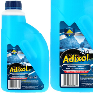 Płyn do spryskiwaczy ORGANIKA - Adixol zimowy -21'C 1L