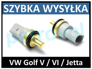 VW Golf V VI Jetta 03-, Czujnik temperatury WODY 1
