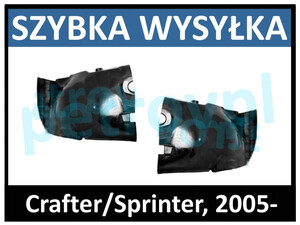 Crafter/Sprinter 2005-, Nadkola przód nadkole TYL