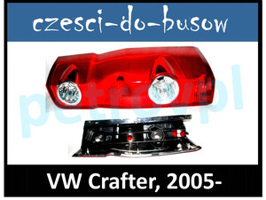 VW Crafter 2005-, Lampa tylna BUS nowa VALEO PRAWA