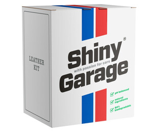 Zestaw do czyszczenia i pielęgnacji skóry SHINY GARAGE - Leather Kit Soft