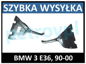 BMW 3 E36 90-00, Osłona dolna zderzaka PRAWA nowa