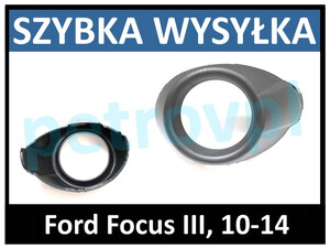 Ford Focus 10-14, Ramka kratka zderzaka hal LEWA