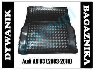 Audi A8 D3 02-10, Dywanik MATA wkład bagażnika BM
