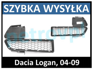 Dacia Logan 04-09, Atrapa kratka zderzaka PRAWA