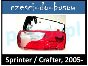 VW Crafter/Sprinter 05-, Lampa SKRZYNIA nowa PRAWA