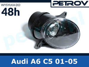 Audi A6 C5 01-05, Halogen H7 halogeny nowy LEWY