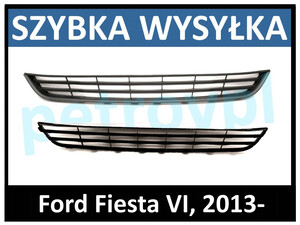 Ford Fiesta 13-, Atrapa kratka zderzaka nowa ŚRODEK