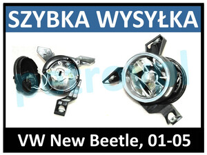 VW New Beetle 01-05, Halogen H1 nowy LEWY