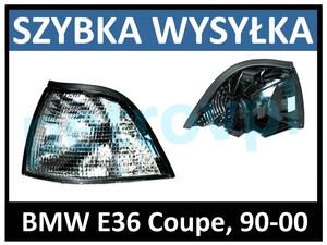 BMW 3 E36 90-00, Kierunkowskaz COUPE dymiony LEWY
